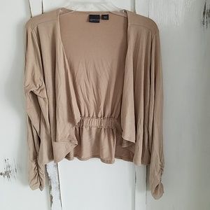 Tan colored lightweight sweater